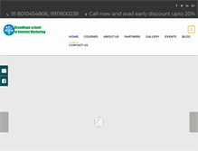 Tablet Screenshot of bhsim.com
